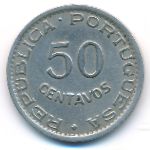 Ангола, 50 сентаво (1950 г.)