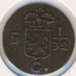 Netherlands East Indies, 1/2 duit, 1802–1809