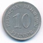 Германия, 10 пфеннигов (1910 г.)