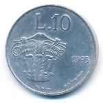 San Marino, 10 lire, 1993