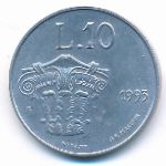 San Marino, 10 lire, 1993