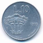 San Marino, 10 lire, 1993