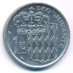 Monaco, 1 franc, 1968