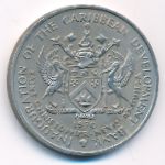 Saint Christopher-Nevis-Anguilla, 4 dollars, 1970