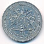 Saint Christopher-Nevis-Anguilla, 4 dollars, 1970