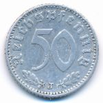 Nazi Germany, 50 reichspfennig, 1939