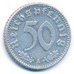 Nazi Germany, 50 reichspfennig, 1941