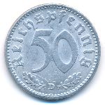 Nazi Germany, 50 reichspfennig, 1935