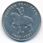 Norway, 5 kroner, 1997