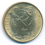 Vatican City, 20 lire, 1981