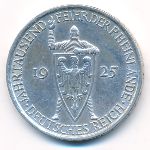 Weimar Republic, 5 reichsmark, 1925