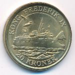 Denmark, 20 kroner, 2012