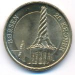 Denmark, 20 kroner, 2003