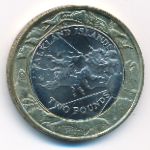 Falkland Islands, 2 pounds, 2004