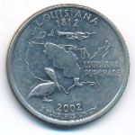 USA, Quarter dollar, 2002