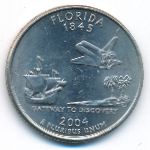 USA, Quarter dollar, 2004