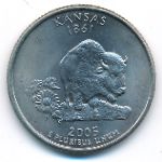 USA, Quarter dollar, 2005