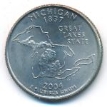 USA, Quarter dollar, 2004