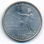 USA, Quarter dollar, 2008