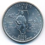 USA, Quarter dollar, 2003