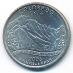 USA, Quarter dollar, 2006