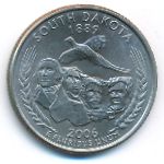 USA, Quarter dollar, 2006