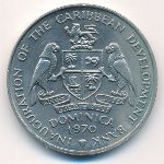 Dominica, 4 dollars, 1970