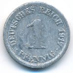 Germany, 1 pfennig, 1917