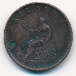 Great Britain, 1/2 penny, 1806