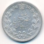 Iran, 5000 dinars, 1902