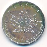 Canada, 5 dollars, 1989