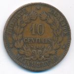 France, 10 centimes, 1897