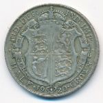 Great Britain, 1/2 crown, 1920