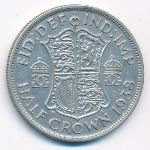 Great Britain, 1/2 crown, 1938