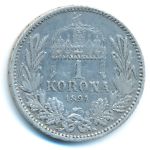 Austria, 1 corona, 1894