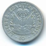 Haiti, 10 centimes, 1949