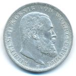 Wurttemberg, 3 mark, 1909