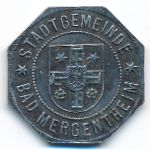 Bad Mergentheim., 50 пфеннигов, 1918