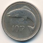 Ireland, 10 pence, 1993