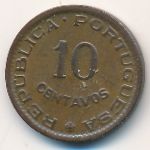 Mozambique, 10 centavos, 1960