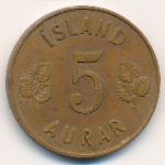 Iceland, 5 aurar, 1966