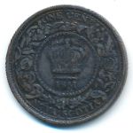 Nova Scotia, 1 cent, 1861