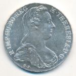 Austria, 1 thaler, 1780