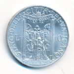 Vatican City, 10 лир, 