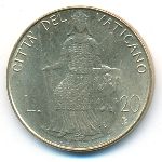 Ватикан, 20 лир (1979 г.)