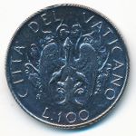 Vatican City, 100 лир (1989 г.)