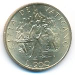 Vatican City, 200 лир (1989 г.)