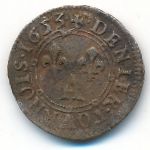 France, 1 денье, 