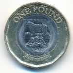 Фолклендские острова, 1 фунт (2023 г.)