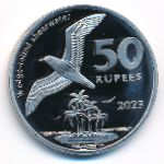 Кокосовые острова., 50 рупий (2023 г.)